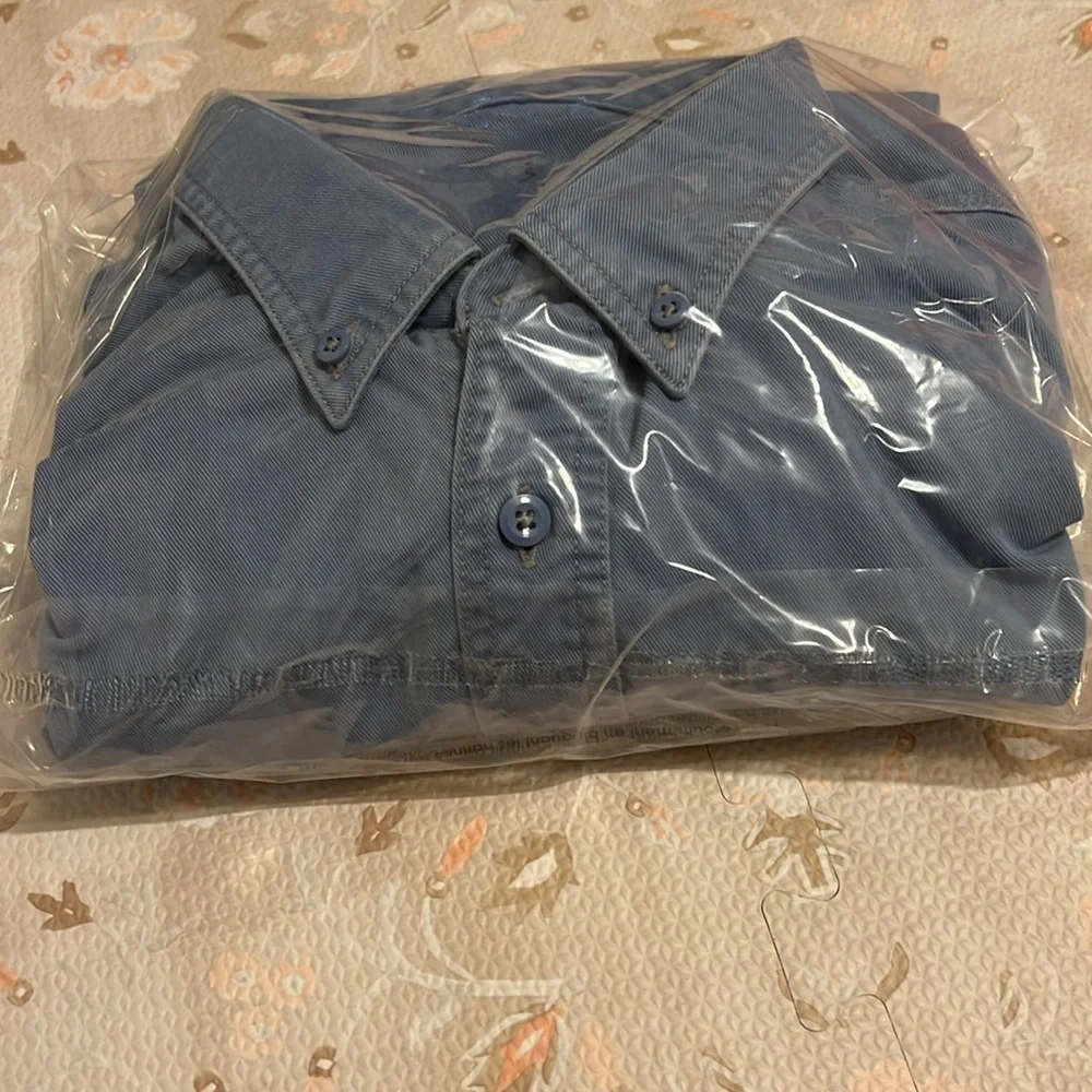 Carhartt FR Blue Button-Up Shirt - Picture 11 of 11